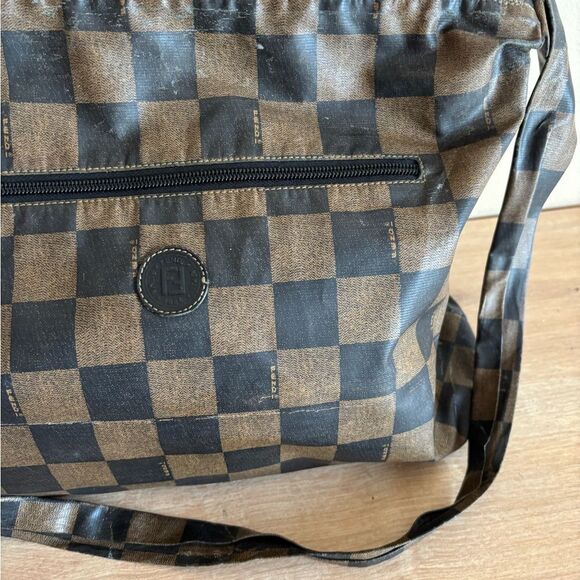 Authentic Fendi light crossbody shoulder bag - Picture 8 of 10